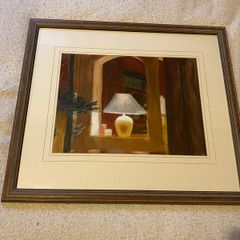 PAINTING  Title: Quiet Corner Artist: Padraig Thornton (Dublin-based artist)