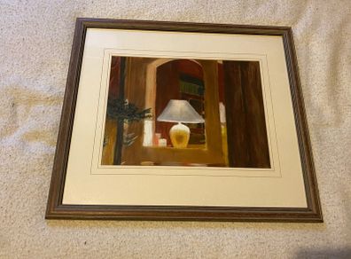 PAINTING  Title: Quiet Corner Artist: Padraig Thornton (Dublin-based artist)