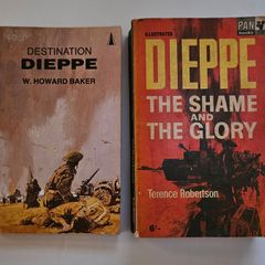 WW2 Books The Dieppe Raid - Vintage WW2 Paperback Books - Military Books