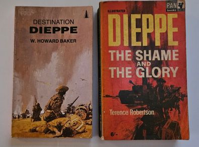WW2 Books The Dieppe Raid - Vintage WW2 Paperback Books - Military Books
