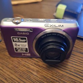Casio Exilim EX-ZR20 digital camera - 16.1MP - Purple