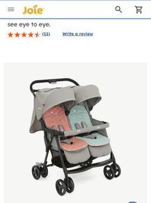 Joie Twin Buggy