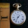 9ct (375, 9K) Yellow Gold Bernex Swiss Made Gold  Ladies Pendant Watch  (works well) Image 6