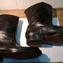 Vintage Mongolian Horse Riding Leather Boots Image 3