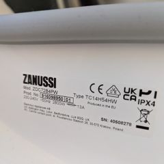 zanussi condenser & dryer