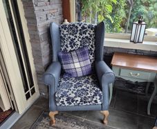 Two Queenann chairs