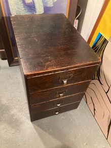1930s Oak Filing Cabinet - Warehouse and Showroom Open Saturday 16th May 12 til 4pm Eircode R95T227