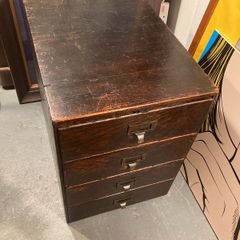 1930s Oak Filing Cabinet - Warehouse and Showroom Open Saturday 16th May 12 til 4pm Eircode R95T227