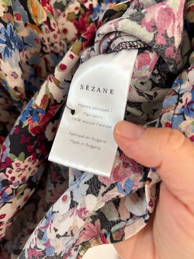 Sezane Abelia Blouse