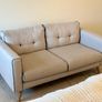 Modern 2-Seater Fabric Sofa Image 3