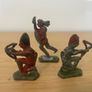 Native American Indians Lead figures x3 Image 2