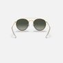 Genuine Ray Ban Polarised sunglasses round double bridge Image 4