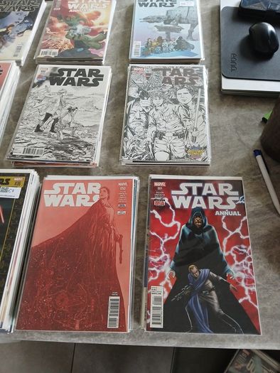 Star Wars bundle/joblot of 25 comics, FREE SHIPPING!!
