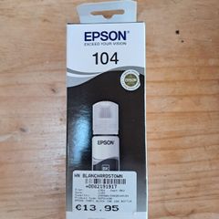 Epson 104 Black Ink Bottle