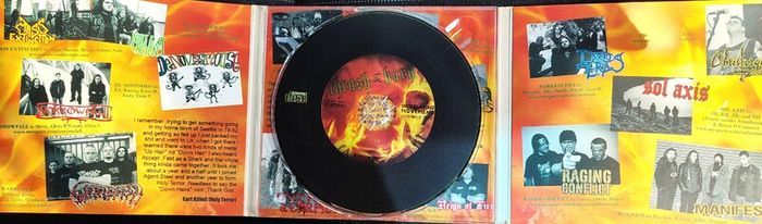 Various - Thrash & Burn - An Irish Tribute To Thrash CD (2008) Digipak OUT OF PRINT Death Metal EX+