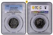 Great Britain 2009 Kew Gardens 50p Coin PCGS MS69