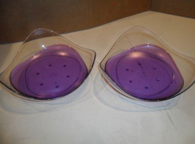 Tupperware clear serving bowl