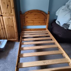 Single Pine Bed