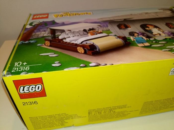 Retired Lego Ideas 21316 The Flintstones