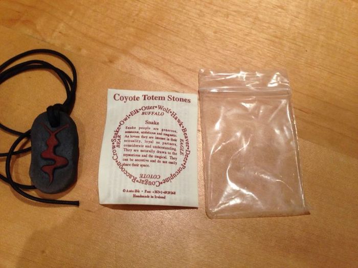 Coyote Totem Energy Stones Necklace