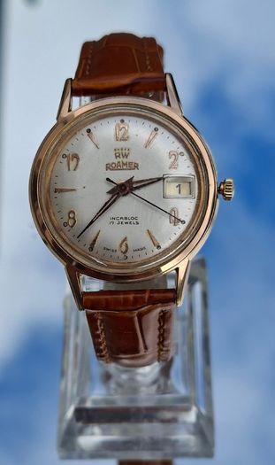 Vintage ROAMER Watch Swiss BREVETE Movement