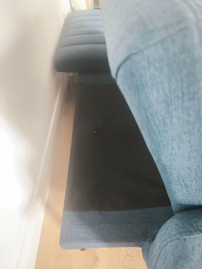 Jysk Harndrup Blue Sofa Bed