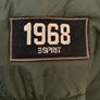 Boys dark green padded jacket with hood Image 4