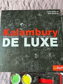Polish version of Charades. Kalambury de luxe gra planszowa