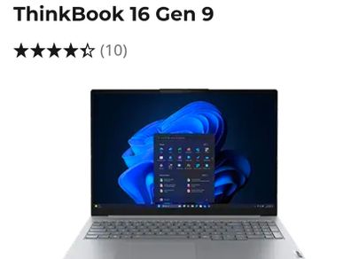 Thinkbook 16 G9 sealed, brand new AMD
