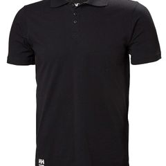 Helly Hansen Work Wear Black Polo Shirt (XL)