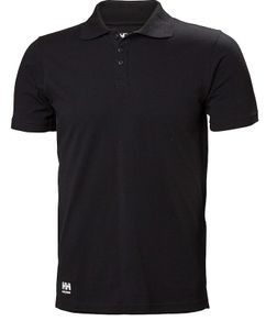 Helly Hansen Work Wear Black Polo Shirt (XL)