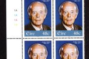 2005 Ireland Birth Centenary of Erskine Childers Commemorative Stamp Plate Block 1A1A1A1A Mint Never Hinged (MNH)