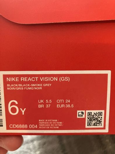 Nike react vision