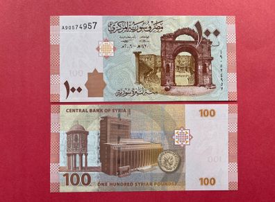 Syria 100 Pounds 2019 Pick 113a.  ( Uncirculated )