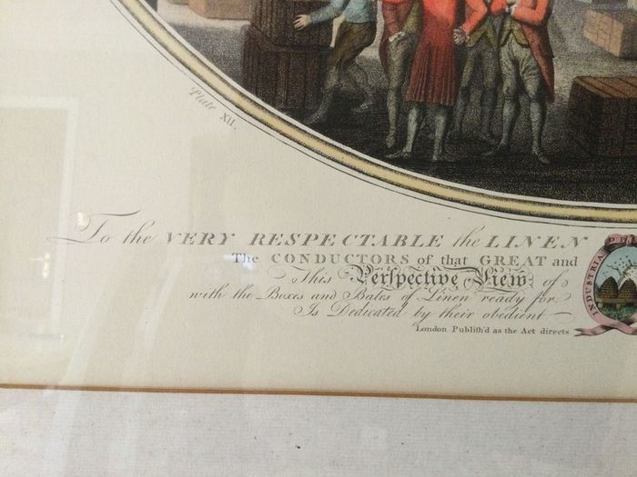 Art - Vintage Coloured Print.