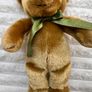 Harrods Knightsbridge Bear Green Bow Plush approx. 27 cm. Used Please see photos Image 6