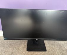 Broken monitor