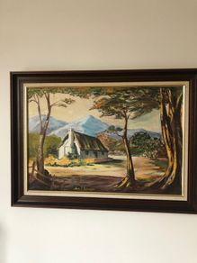 African oil painting