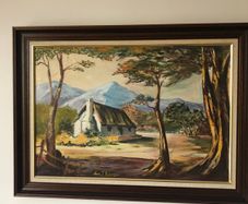 African oil painting