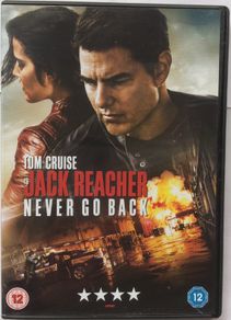 Jack Reacher: Never Go Back [2016] Tom Cruise [Movie DVD]