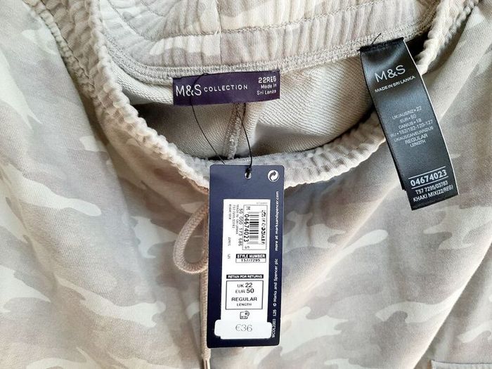 M&S sweat pants UK 22R BNWT
