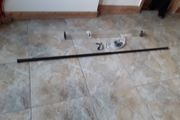 black metal pole