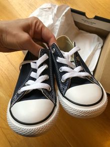 Converse UK Junior 8 (Navy) - Brand New in Box
