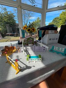 Schleich show jumping set