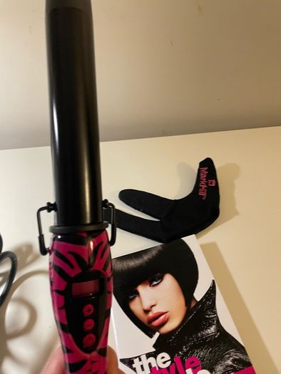 Mark Hill Rock Chick Wave Wand - Professional Hair Curler with Heat Glove