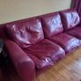Leather 3-2-1 suite of couches Image 2