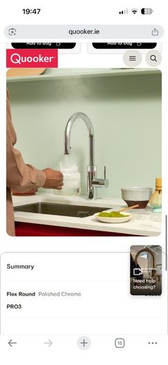 Quooker instant boil tap and boiler (New)
