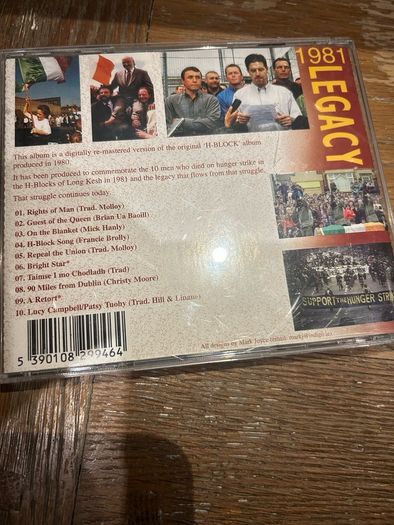 H Blocks CD The Legacy of The 1981 Hunger Strike