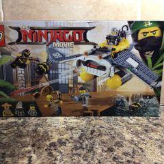 The ninjago movie Mantra ray bomber lego set no 70609 - new and unopened