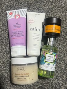 KALMAR calm, the body shop, loccitane, ziaja, first aid beauty all new